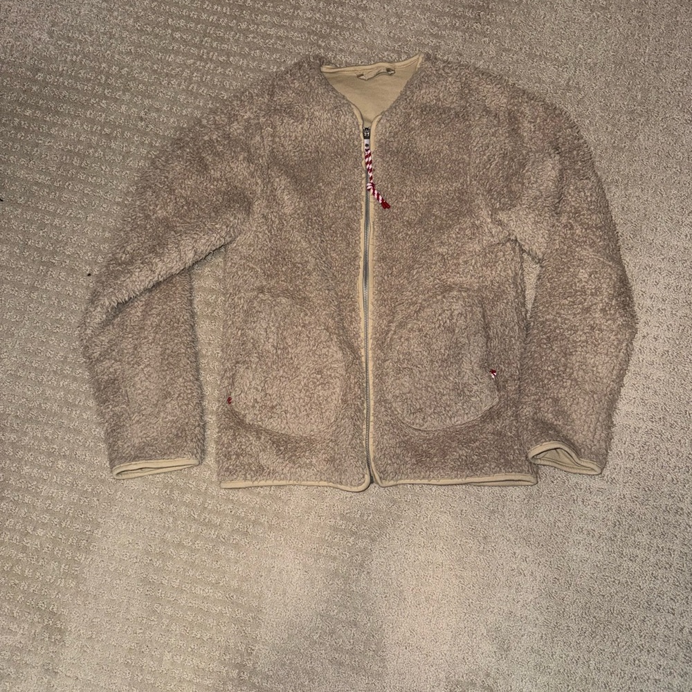 lululemon athletica Tan Fleece Jacket